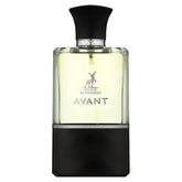 Zwarte parfumfles met Altamura Avant branding voor Hambra Parfumspray